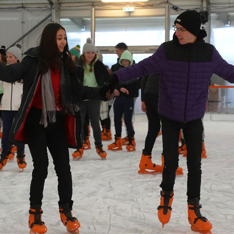 On Ice Limerick is back for more magical memories! Whether you're a beginner or a seasoned skater, our rink is the perfect place to make festive memories with friends and family. With twinkling lights, cosy vibes, and the sound of skates gliding across the ice, it's a Christmas tradition not to be missed.