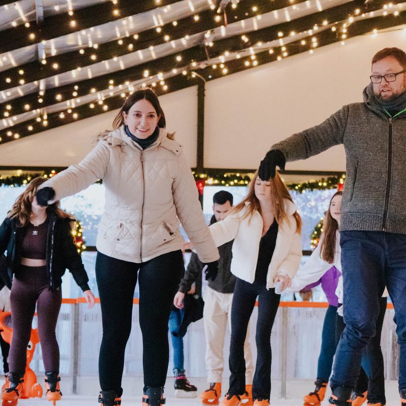 Step into the festive magic at On Ice Swords !